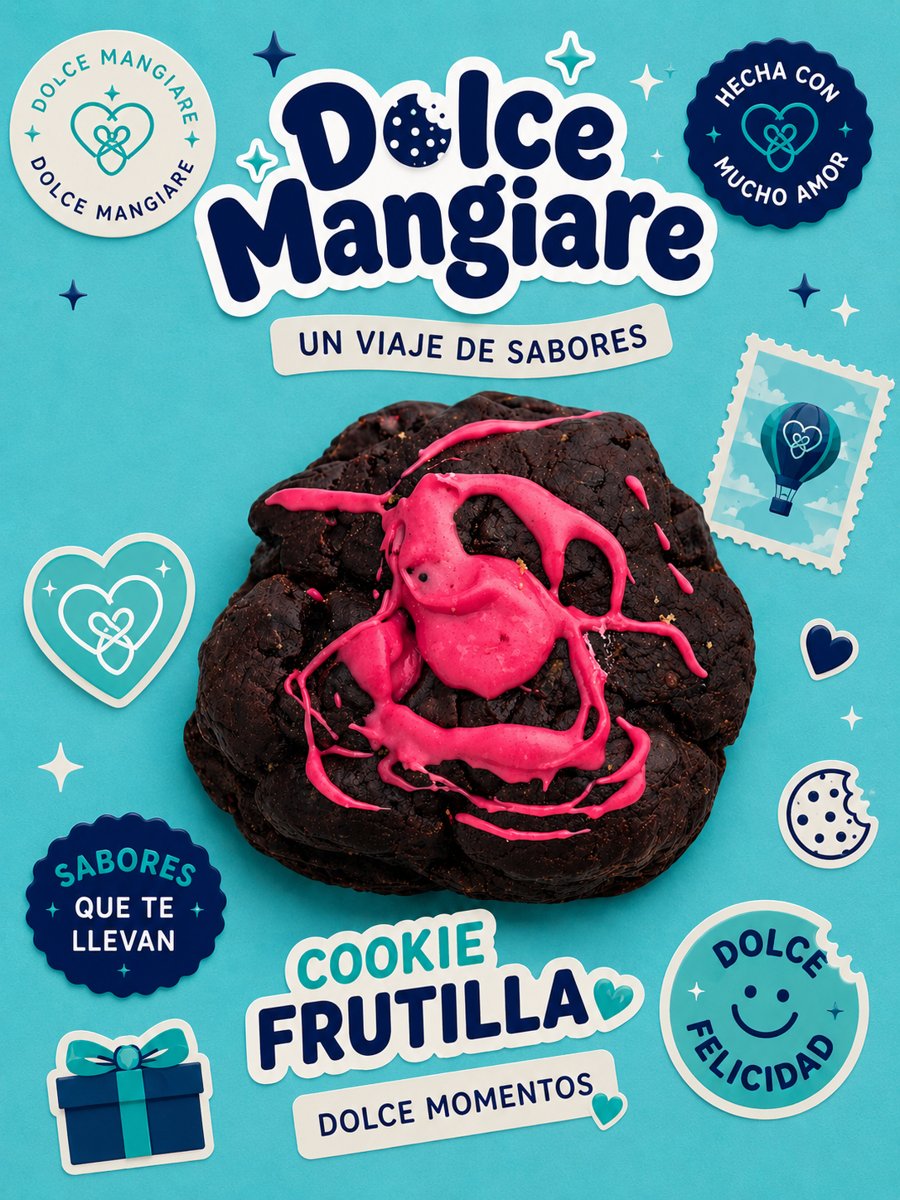Cookie Frutilla y Choco